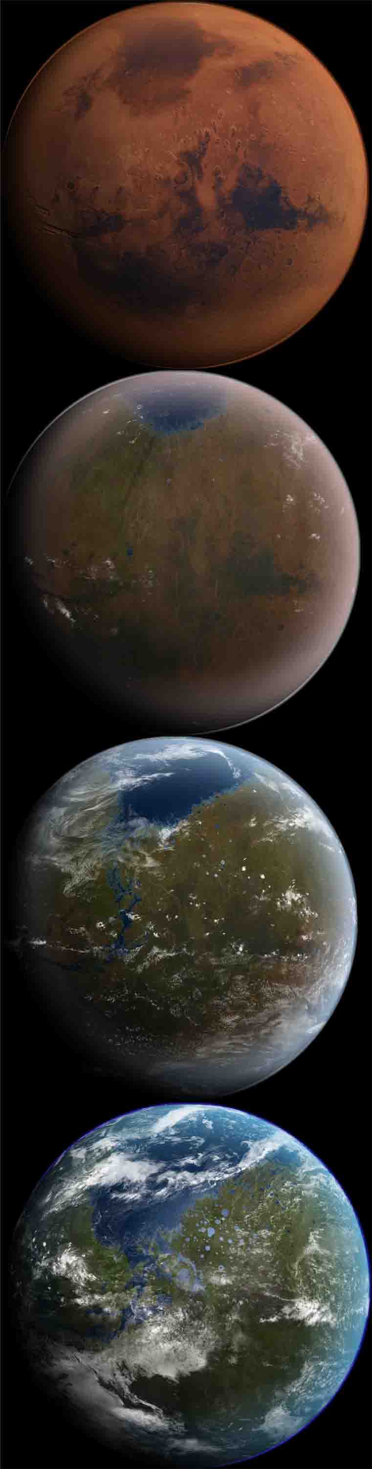 Mars being Terraformed